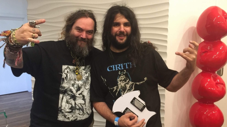 Arthur Rizk and Max Cavalera