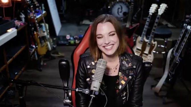 halestorm lzzy hale fan first